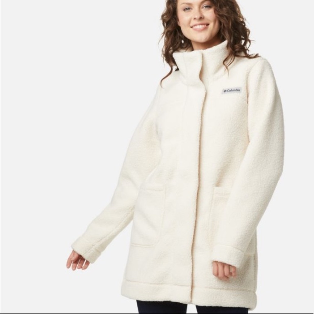 NWOT Columbia Panorama Long Sherpa Jacket